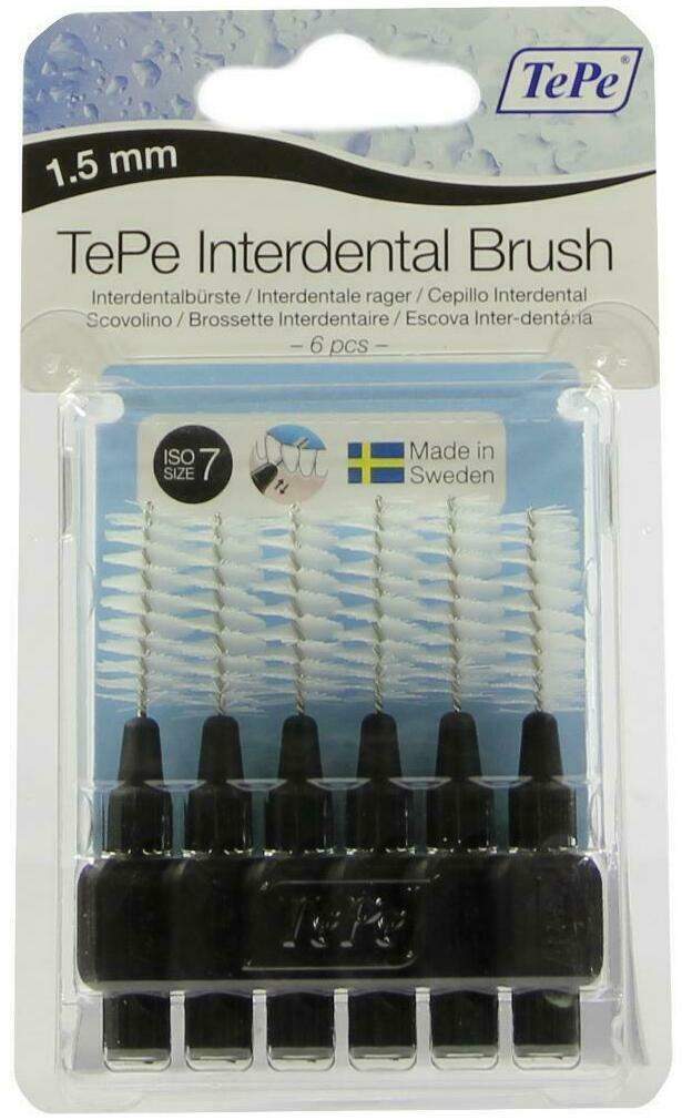 Tepe Interdentalbürste 1,5mm Schwarz