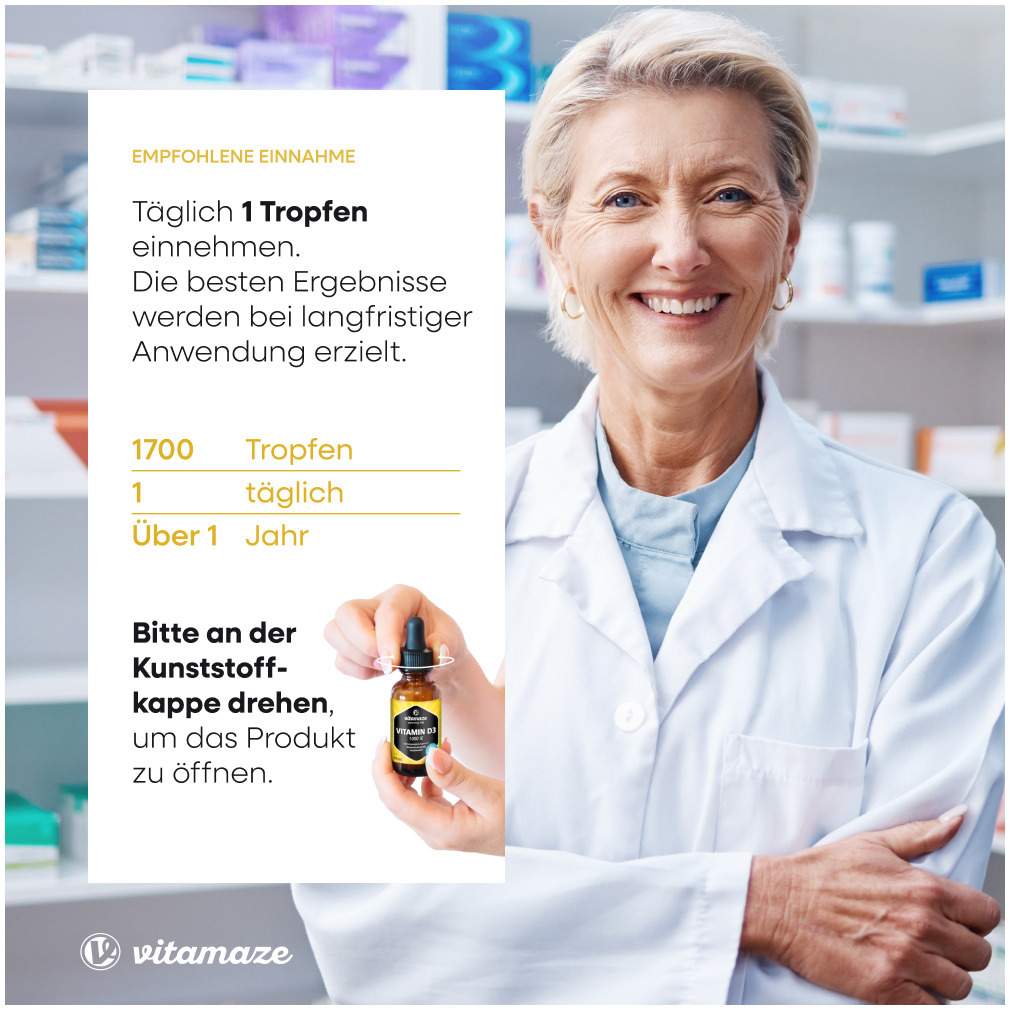 Vitamin D3 Tropfen 1.000 I.E. 50ml