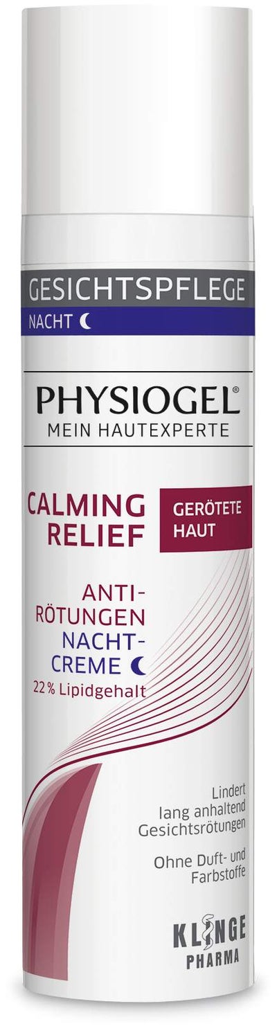 Physiogel Calming Relief Anti Rötungen 40 ml Nachtcreme