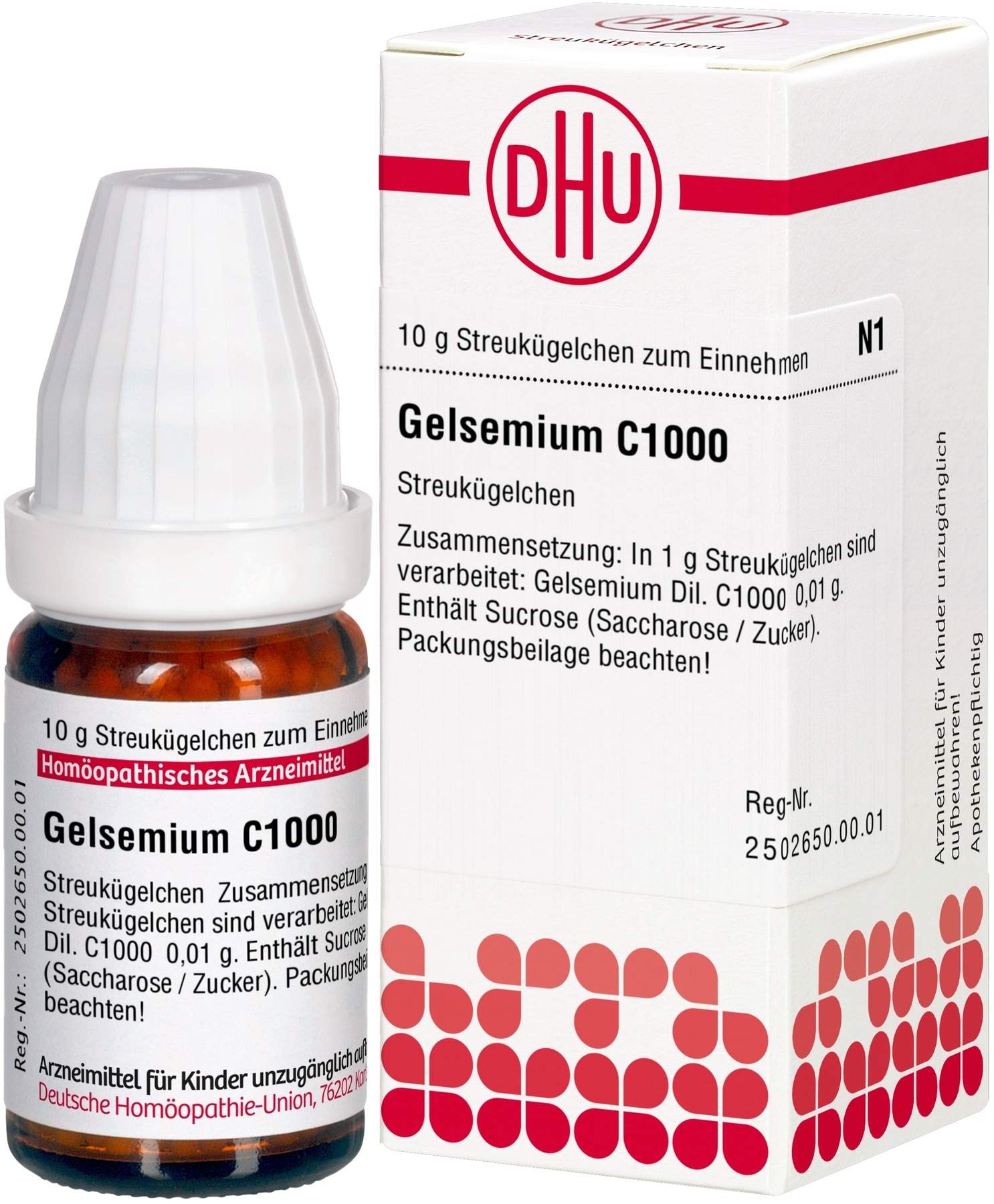 Dhu Gelsemium C1000 Globuli