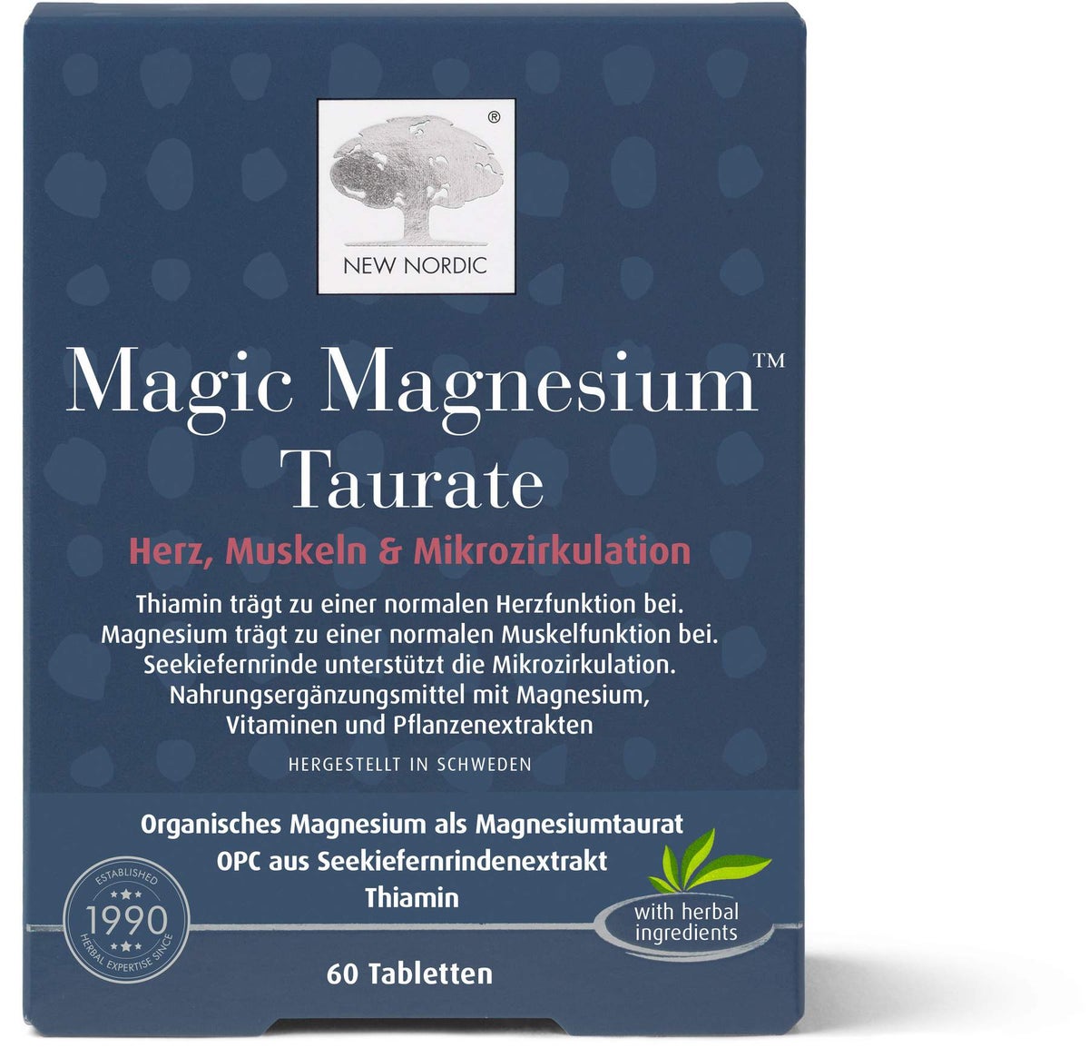 Magic Magnesium Taurat 60 Tabletten