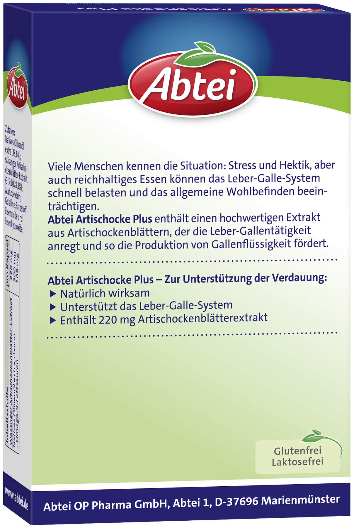 Abtei Artischocke Plus Kapseln Tf 30 Stück