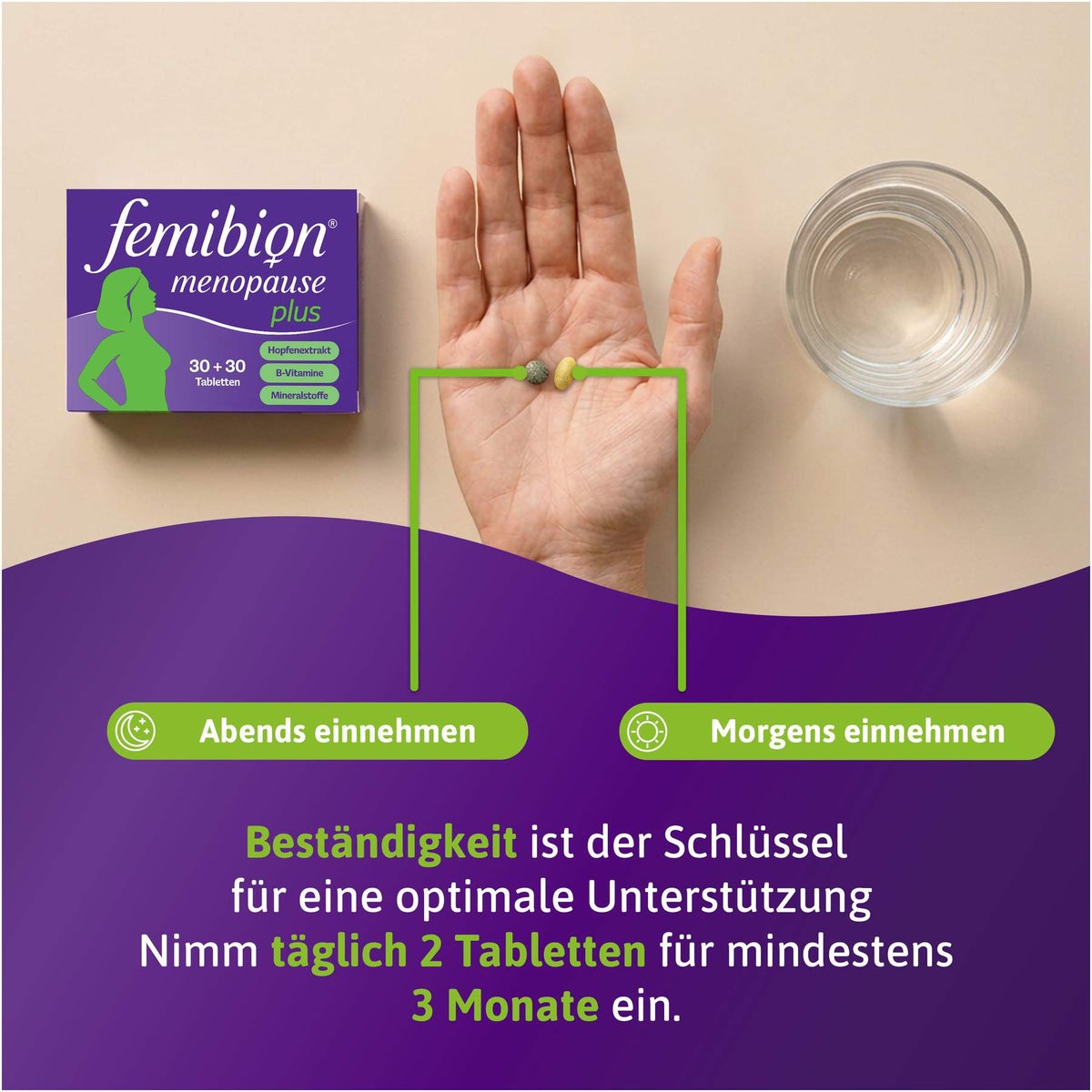 Femibion Menopause Plus 2 x 30 Tabletten