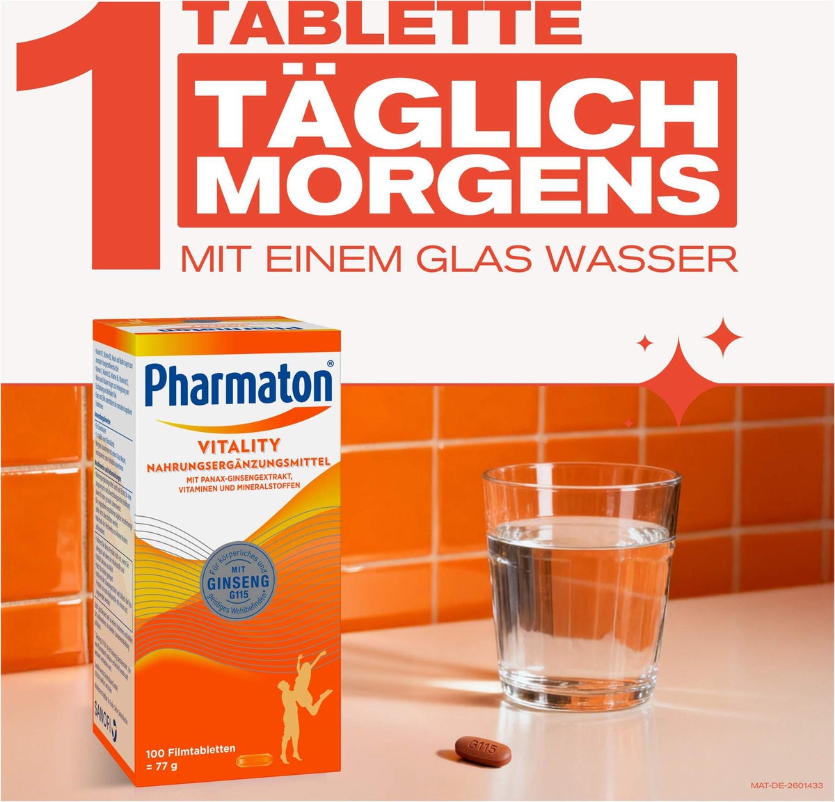 Pharmaton Vitality 100 Filmtabletten