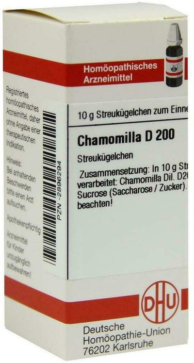 Dhu Chamomilla D200 Globuli