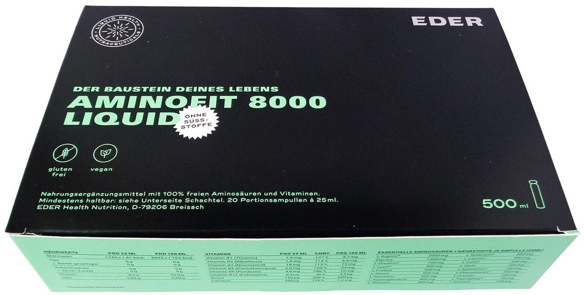 Aminofit 8000 Liquid Ampullen