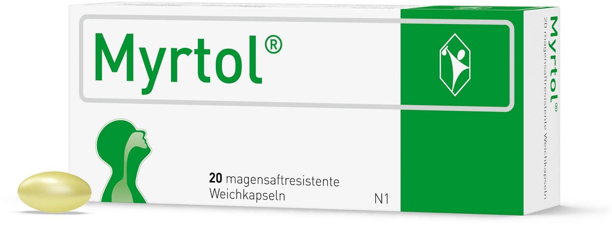 Myrtol Magensaftresistente Weichkapseln 20 Stück