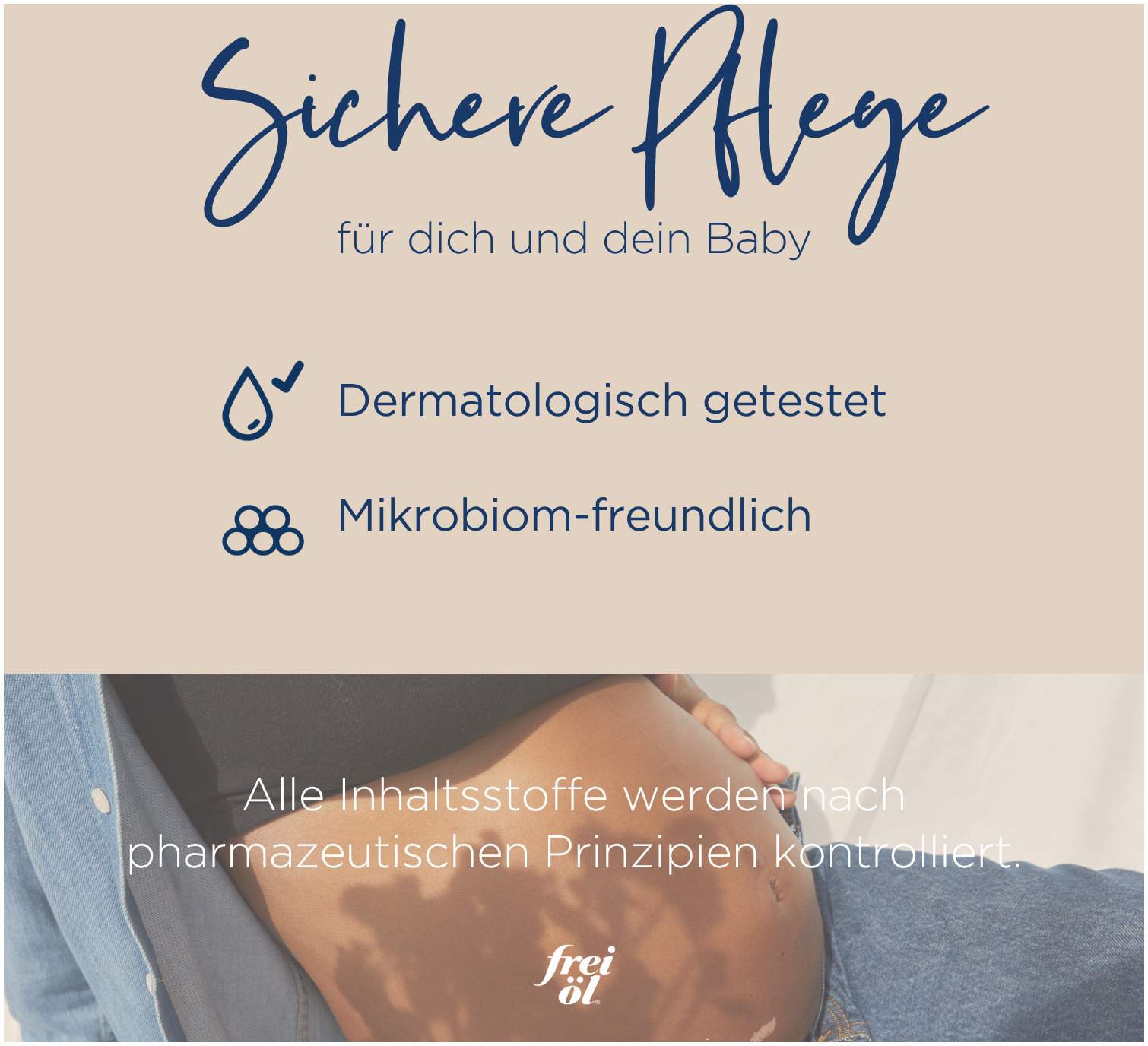 Frei Öl Massageöl für Schwangere 125 ml