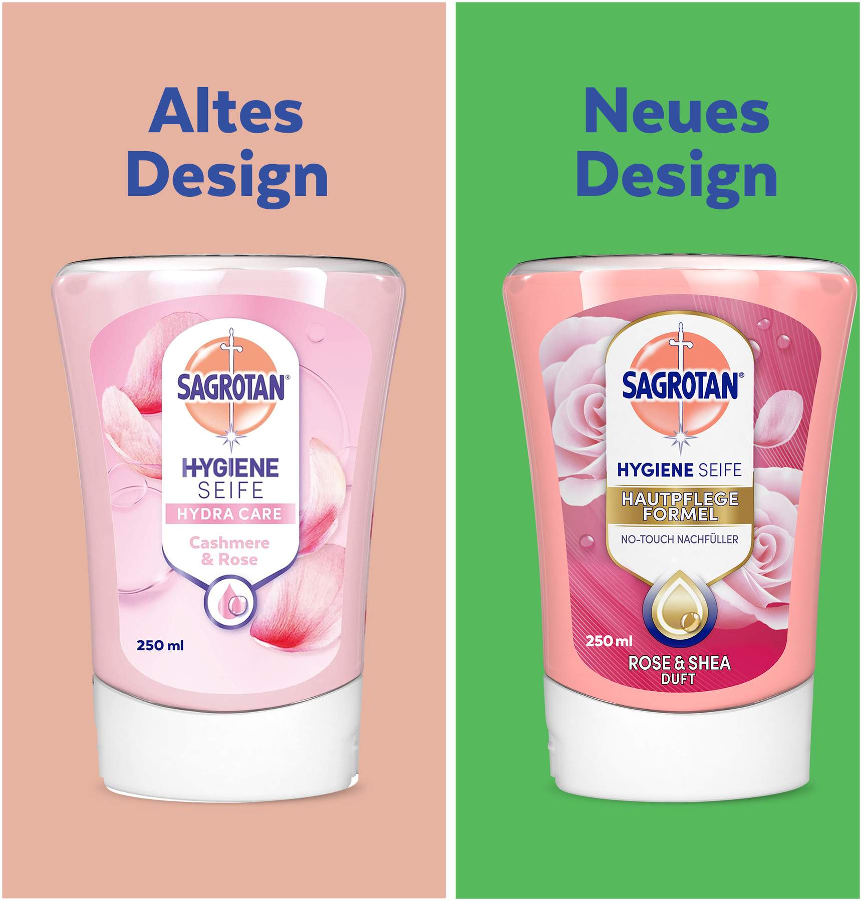 Sagrotan No-Touch Nachfüller Rose & Shea Duft 250 ml