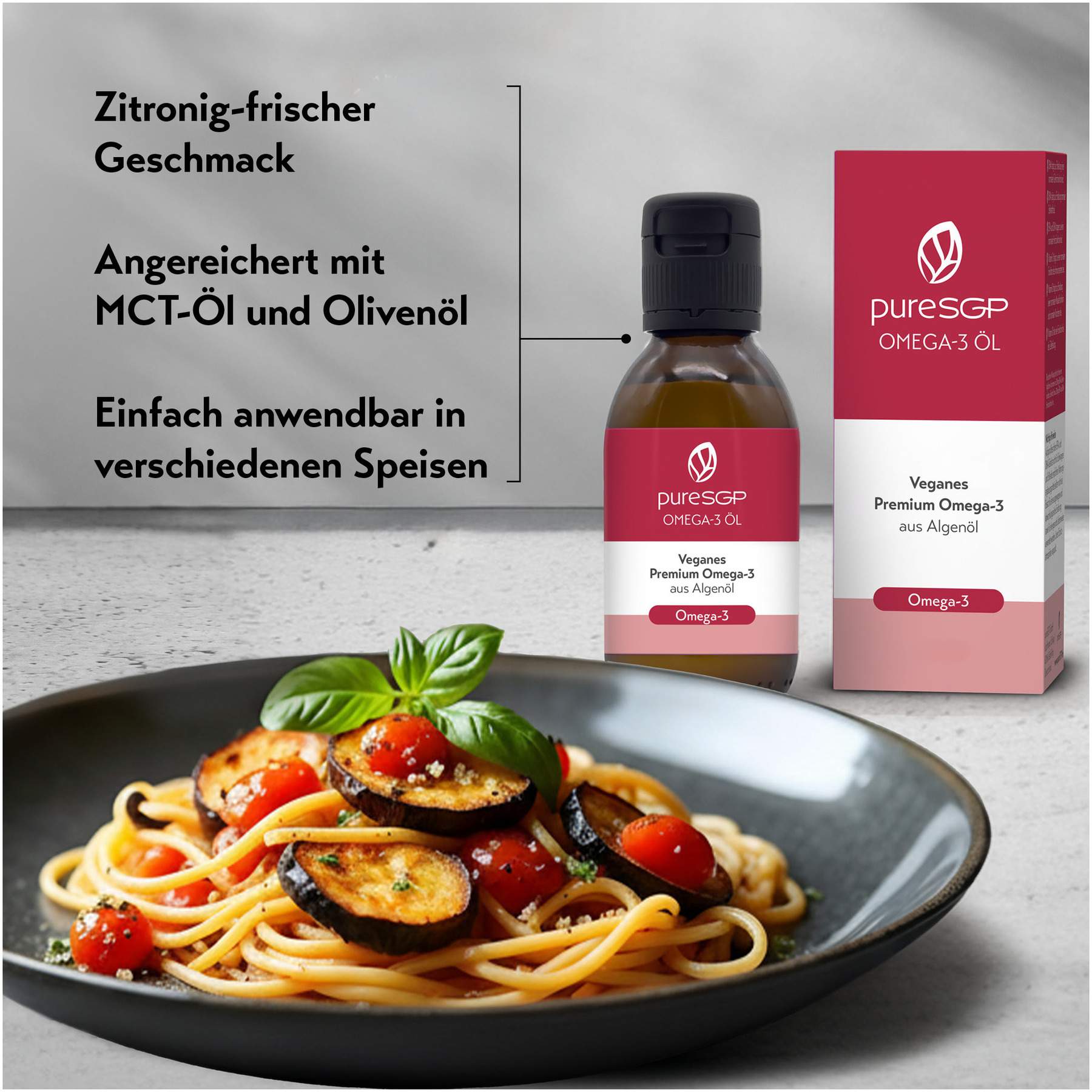 PureSGP Omega-3 Öl Tropfen 100 ml