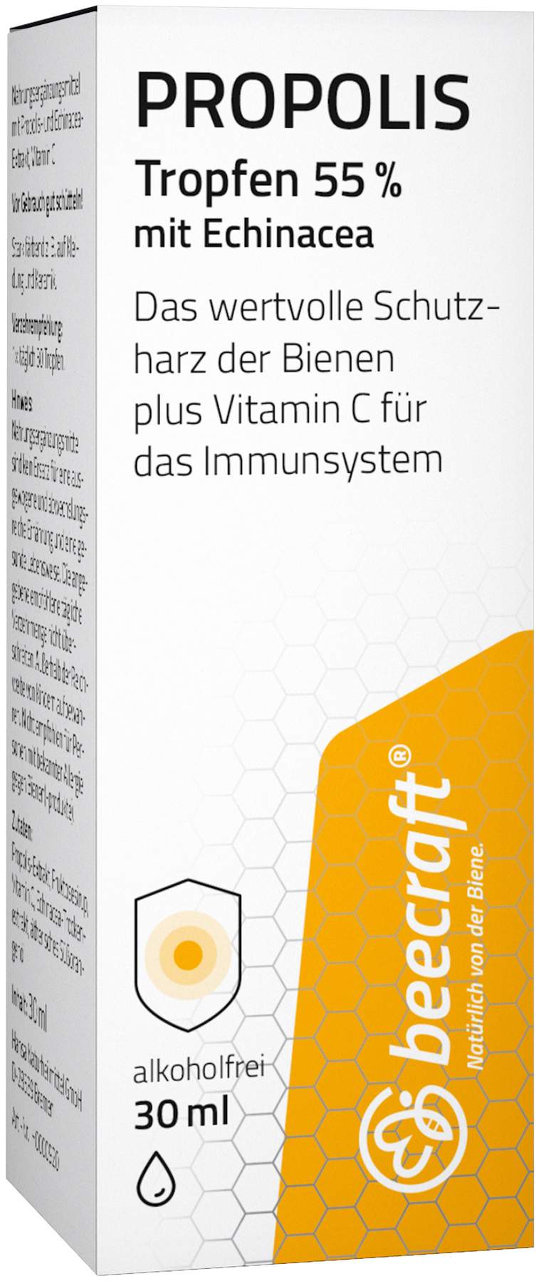 Beecraft Propolis Tropfen 55% Plus 30 ml