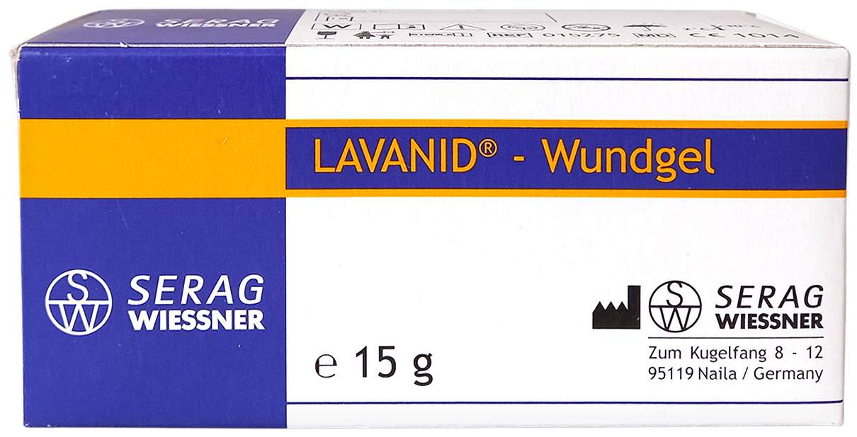Lavanid Wundgel Mit 0,04 % Polihexanid 15 G