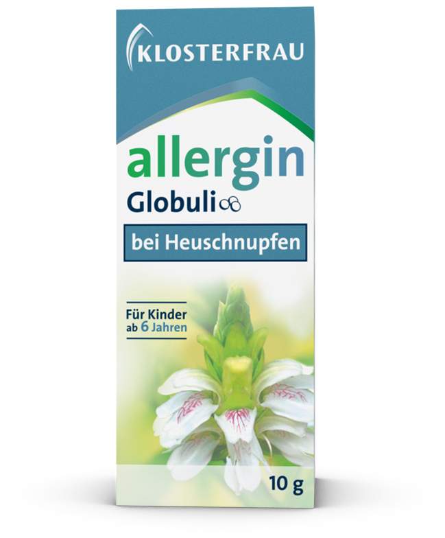 Klosterfrau allergin 10 g Globuli bei Heuschnupfen