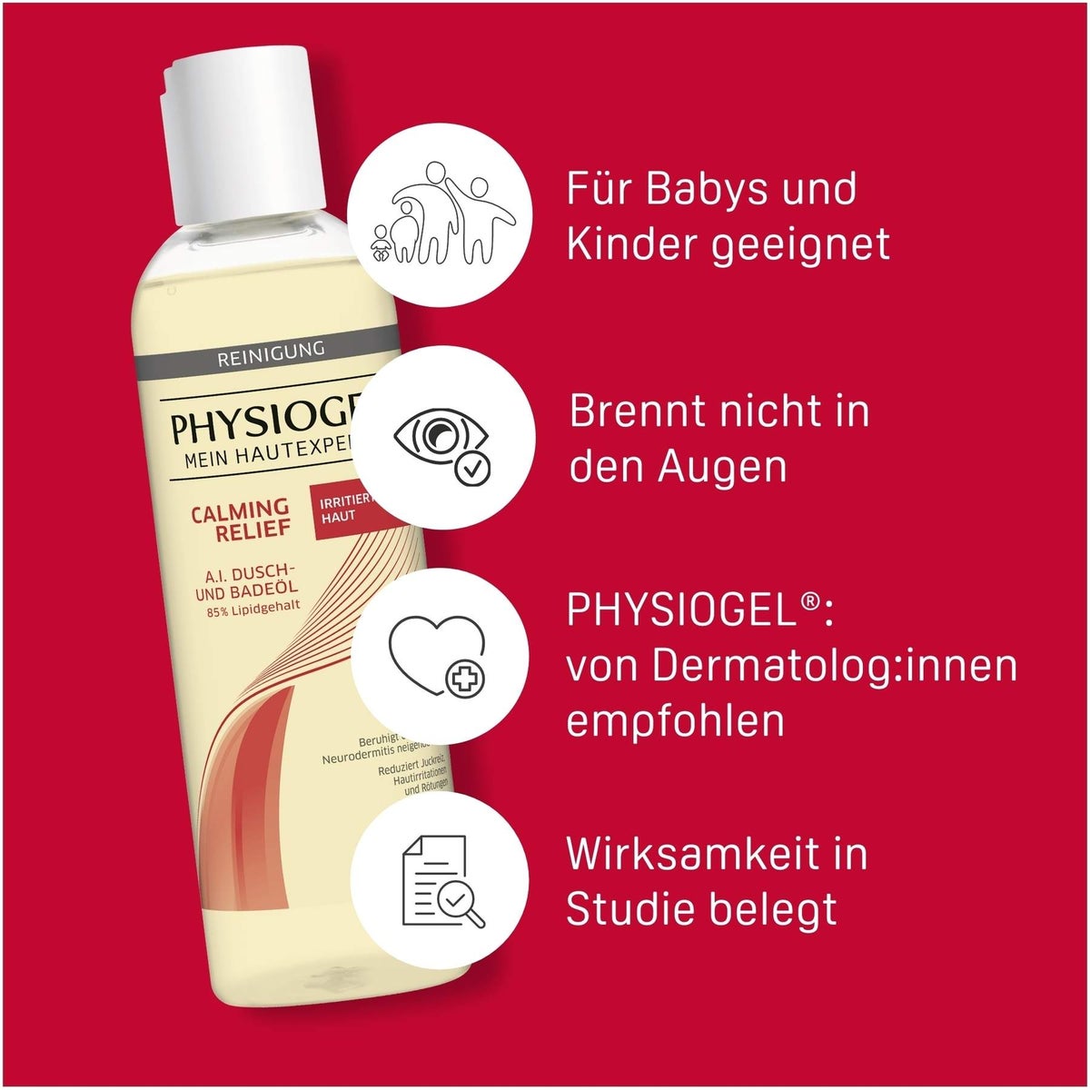 Physiogel Calming Relief A.I. Bade- und Duschöl 400 ml