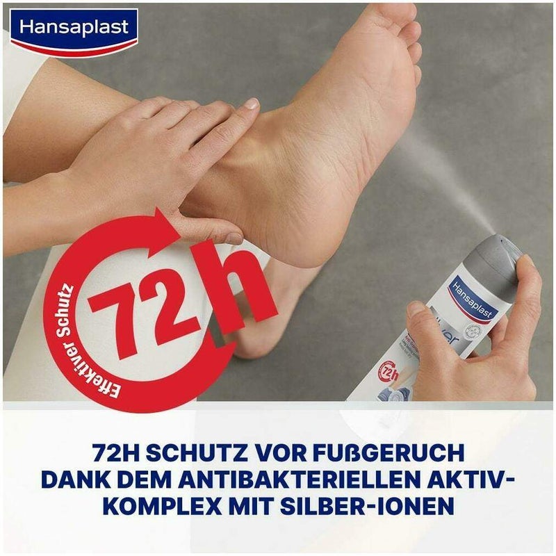 Hansaplast Silver active Fußspray 150 ml Spray