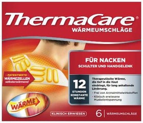 Thermacare Nacken-Schulter Auflagen zur Schmerzlinderung 6 Stück