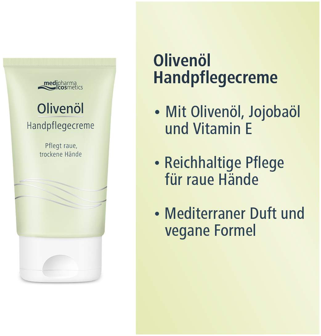 Medipharma Cosmetics Olivenöl Handpflegecreme 50 ml