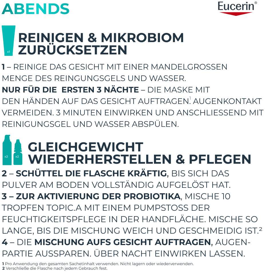 Eucerin DermoPure Clinical Probiom8 Routine-Set 1 Stück + gratis Eucerin Sun Gel - Creme Oil Control 20 ml