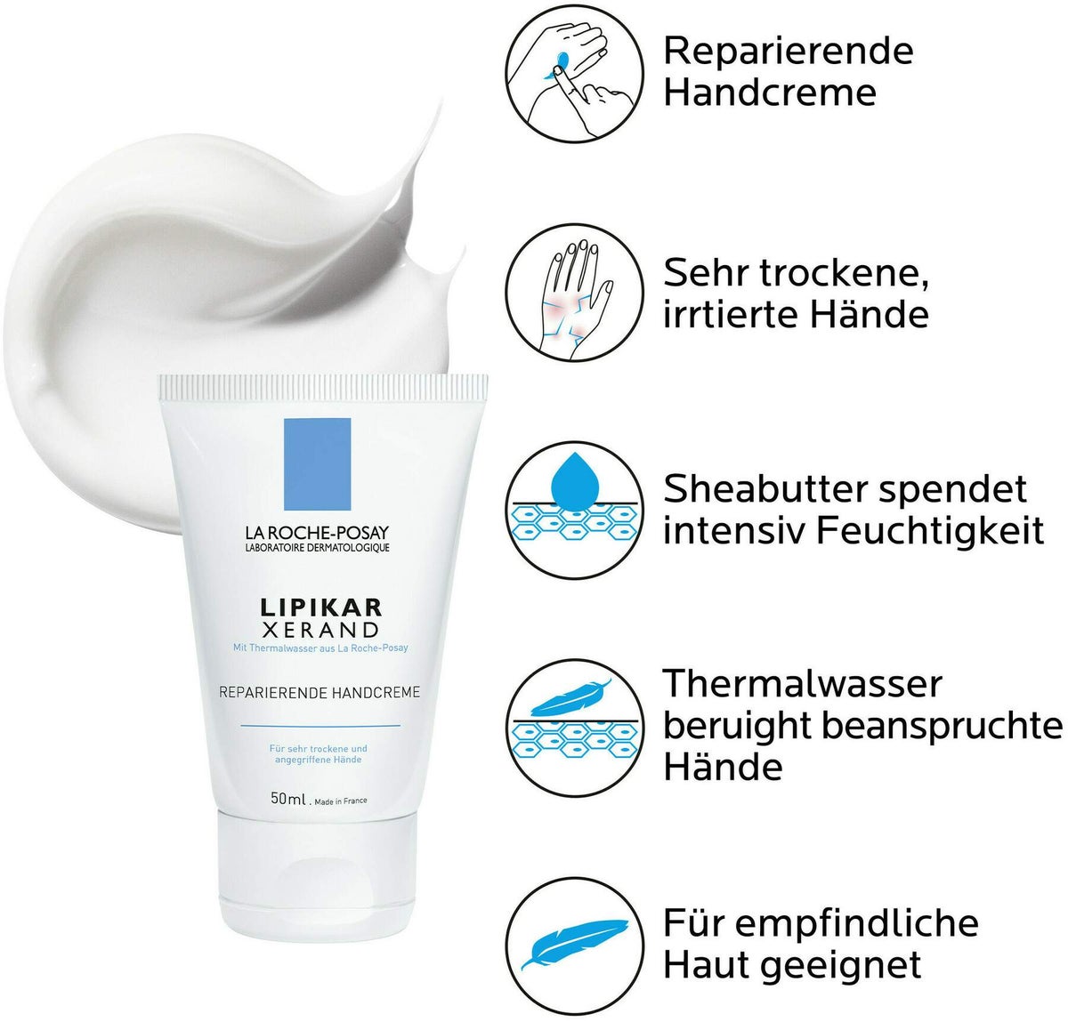 La Roche Posay Lipikar Xerand 50 ml Handcreme