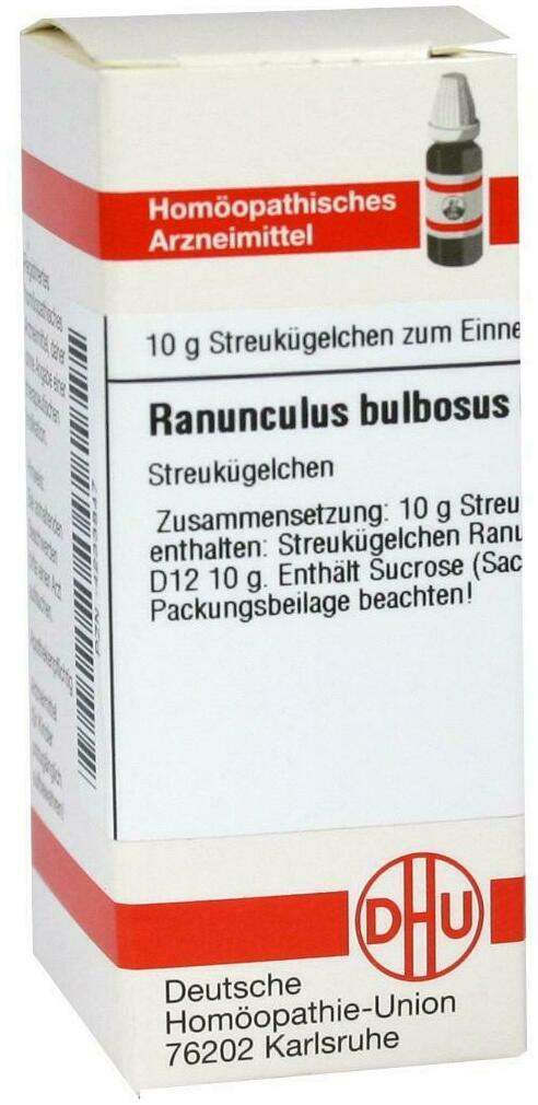 Dhu Ranunculus Bulbosus D12 Globuli