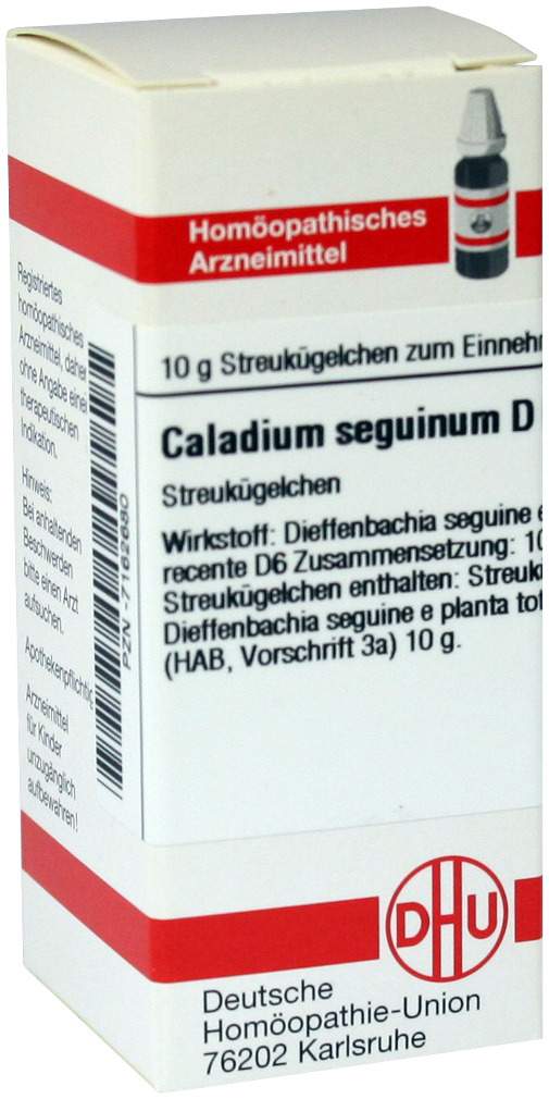 Dhu Caladium Seguinum D6 Globuli