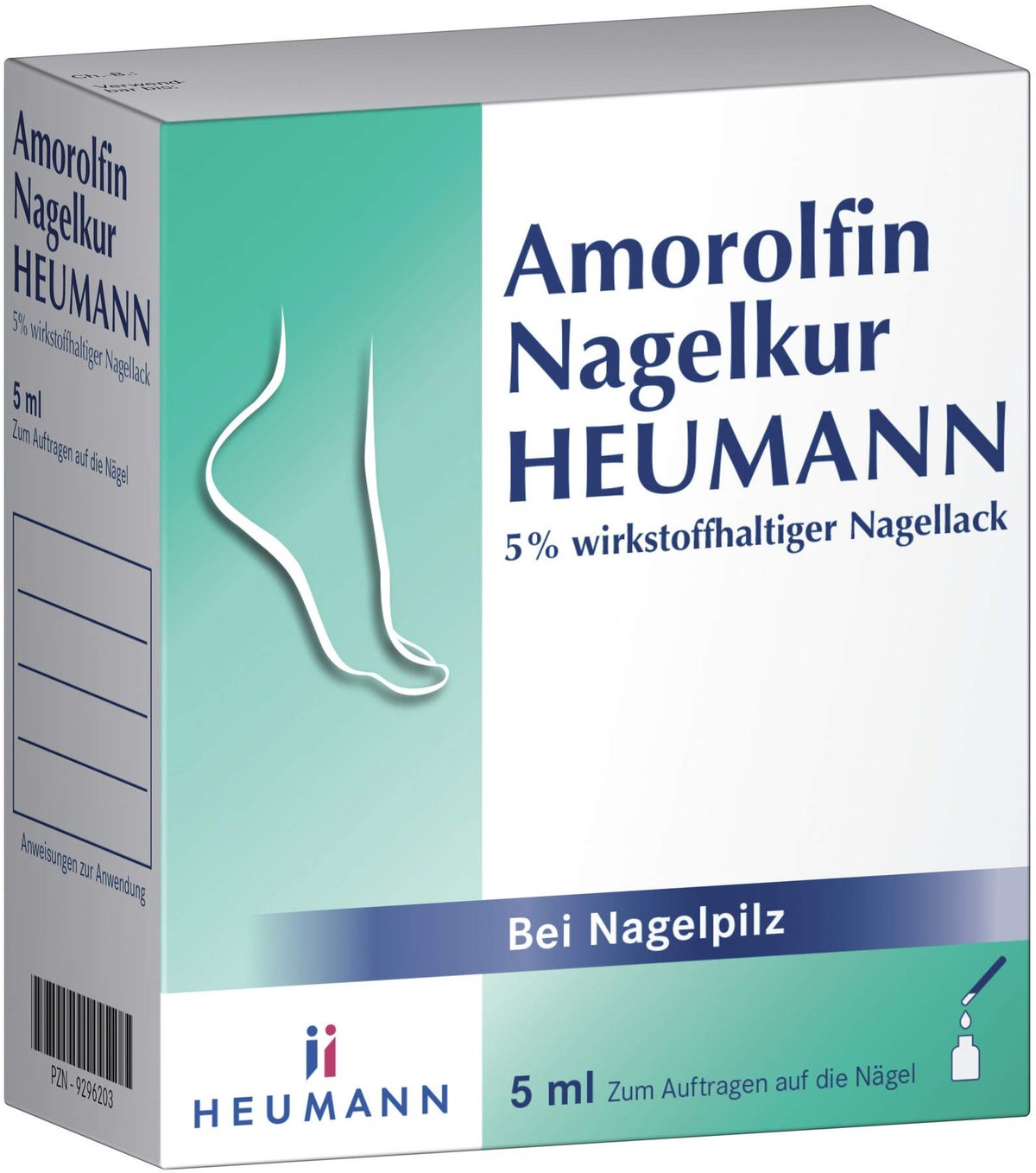 Amorolfin Nagelkur Heumann 5 ml Lösung