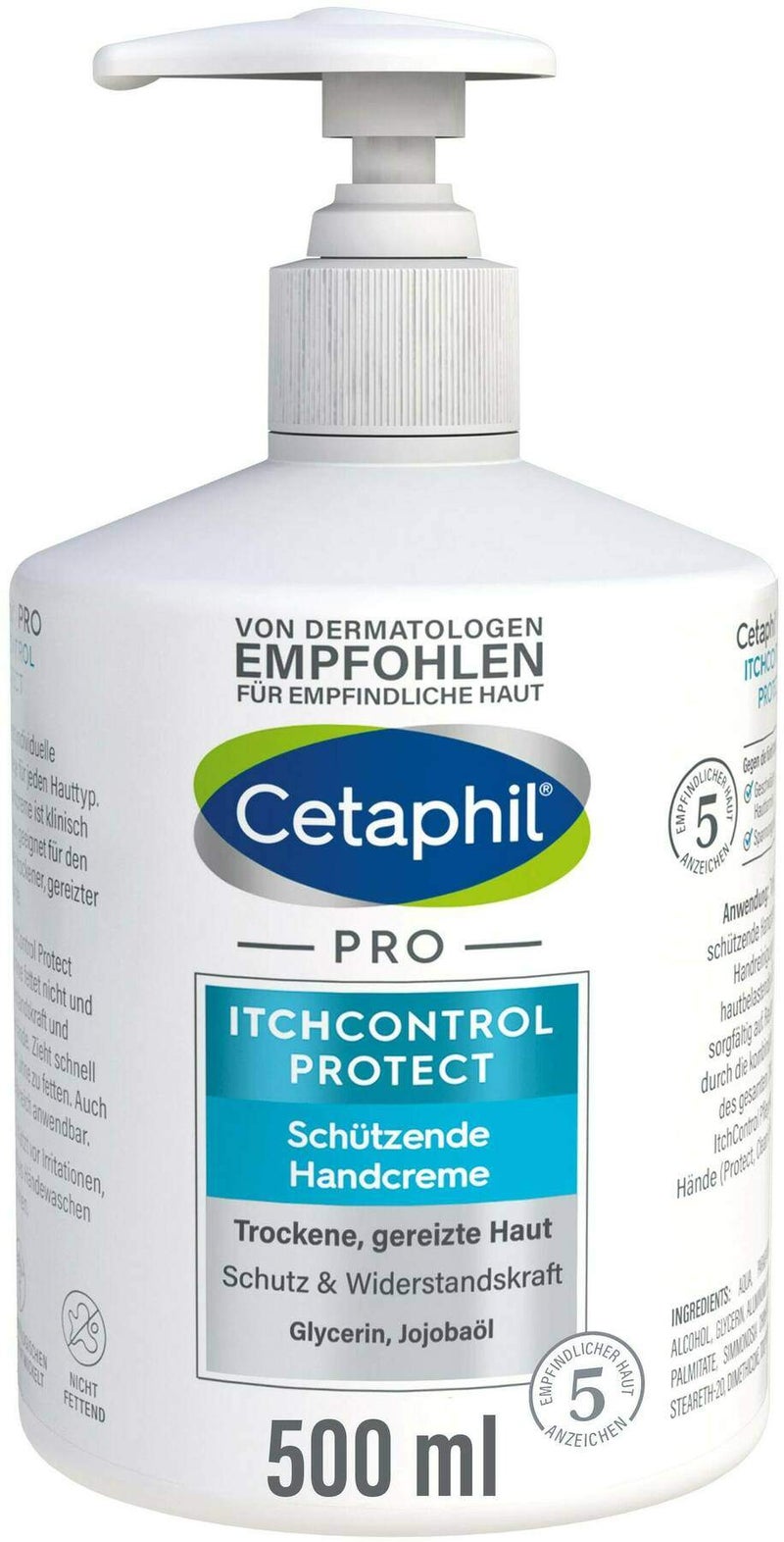 Cetaphil Pro Itch Control Protect Handcreme 500 ml