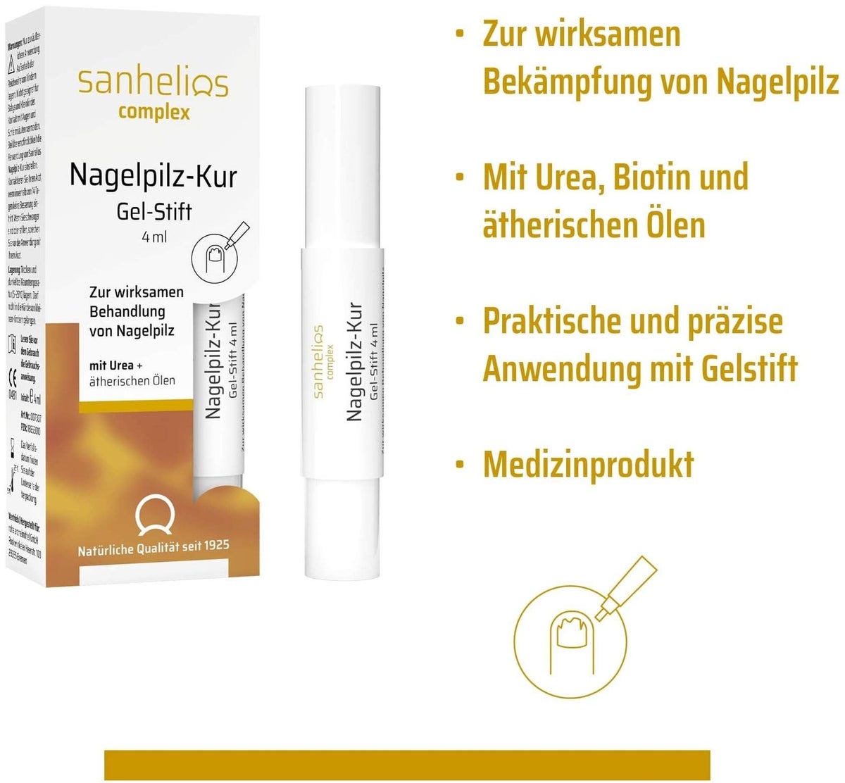 Sanhelios Nagelpilz-Kur Gel-Stift 4 ml
