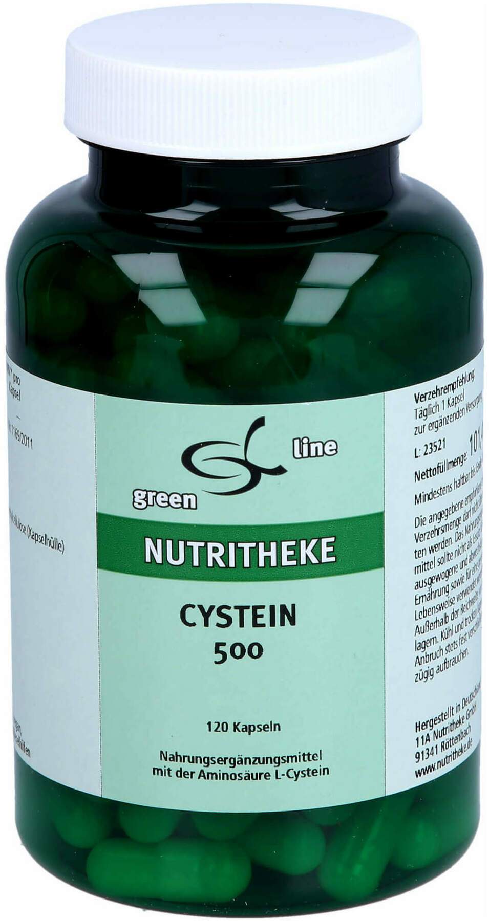Cystein 500 120 Kapseln