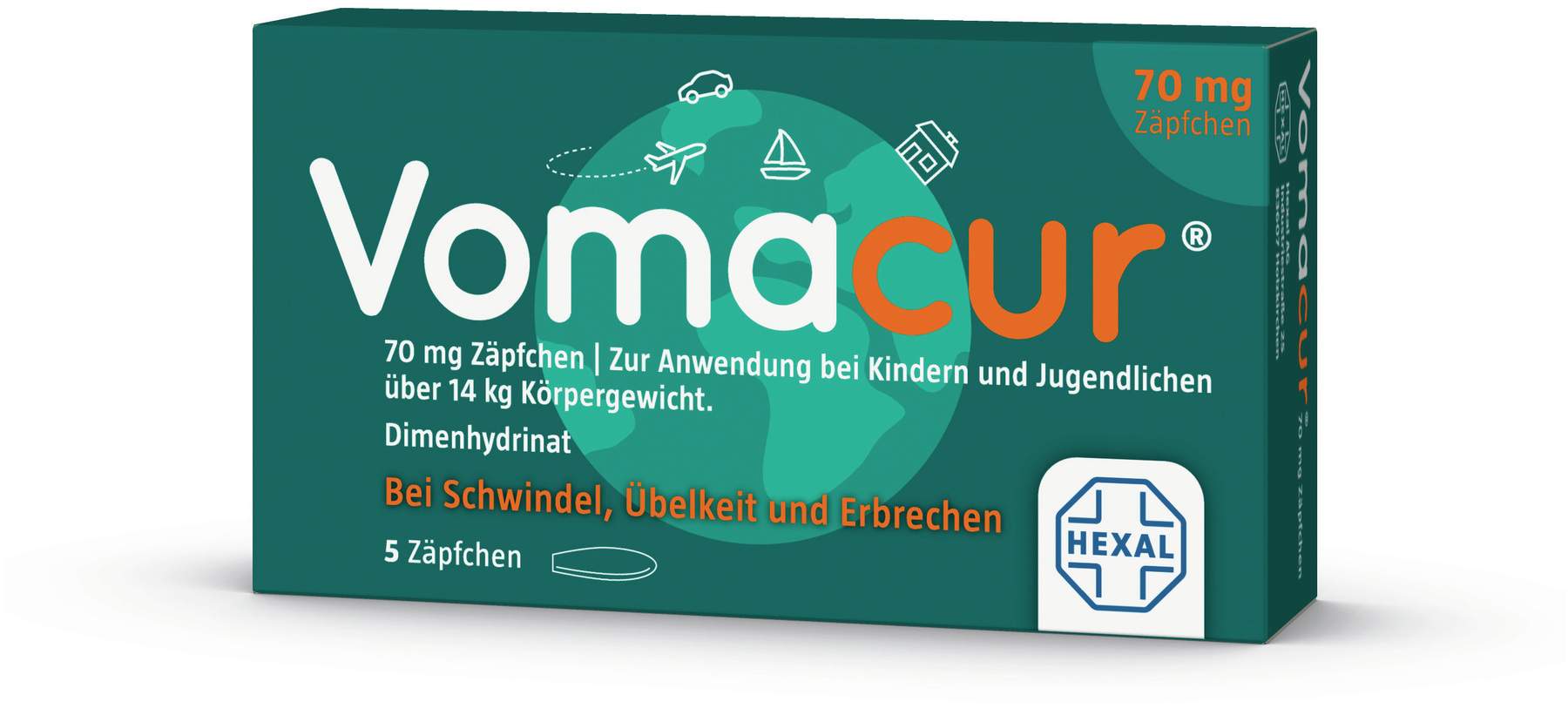 Vomacur 70 5 Zäpfchen