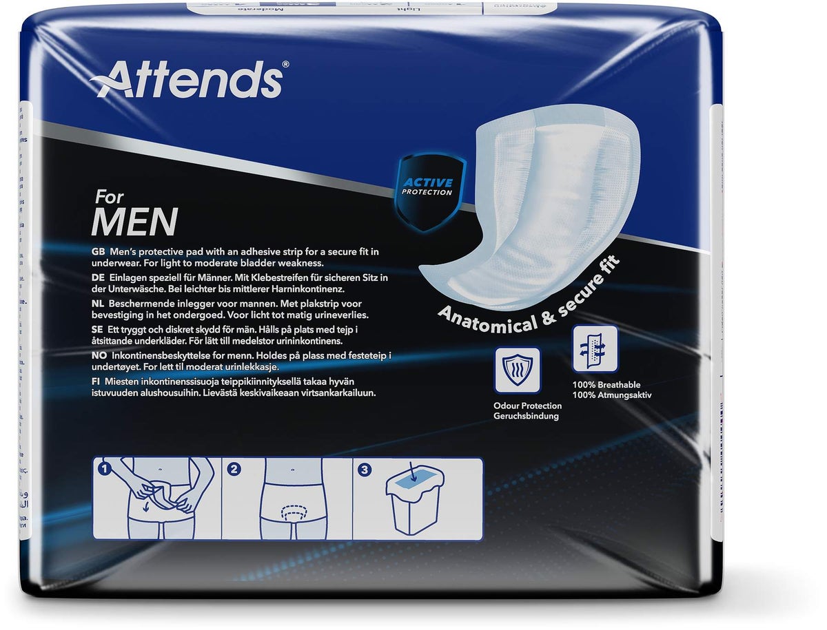 Attends For Men 3 Protective Pad
