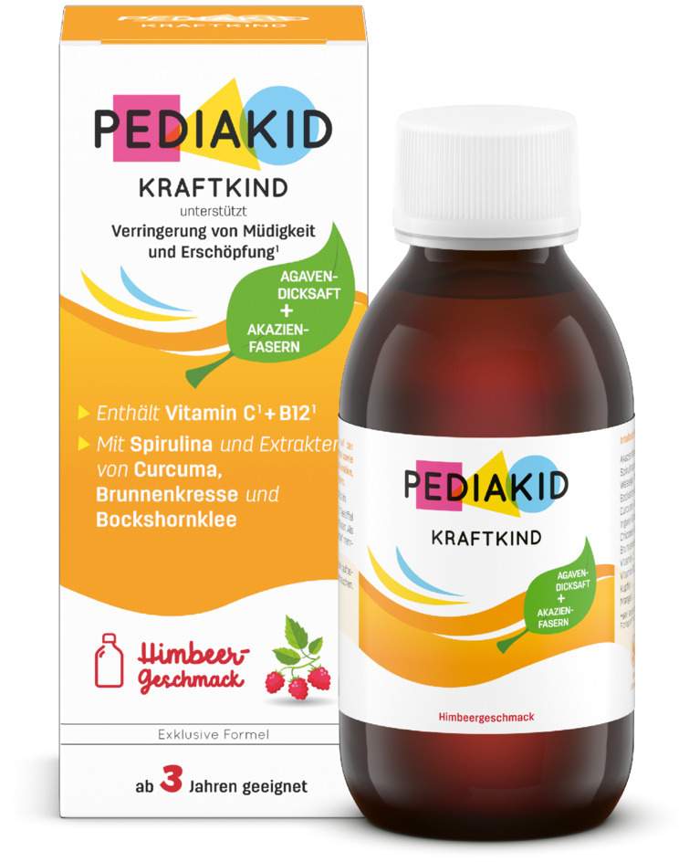 Pediakid Vitaminbuddy mit Orangen - Aprikosengeschmack 125 ml Sirup