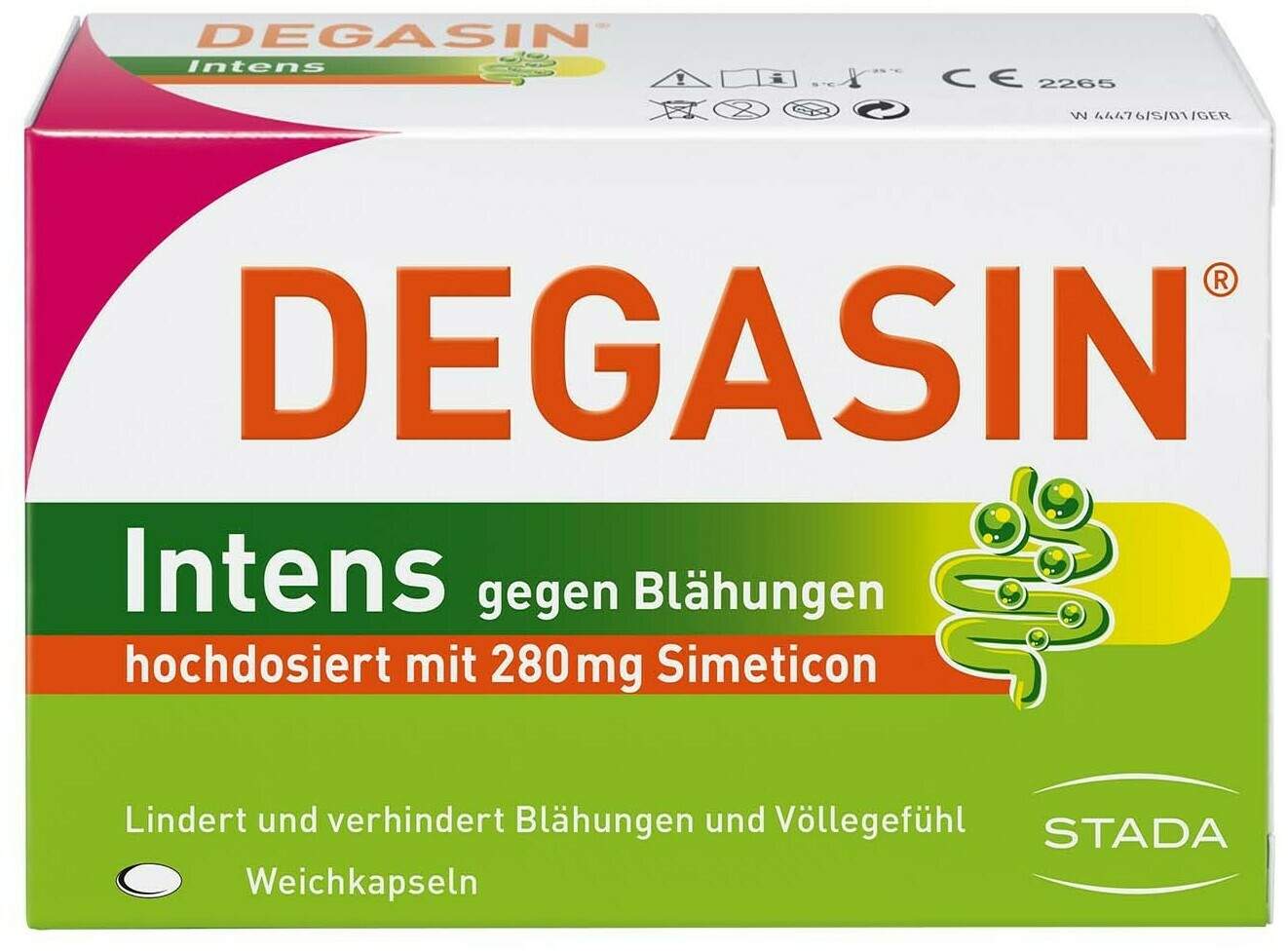 Degasin Intens 280 mg 32 Weichkapseln