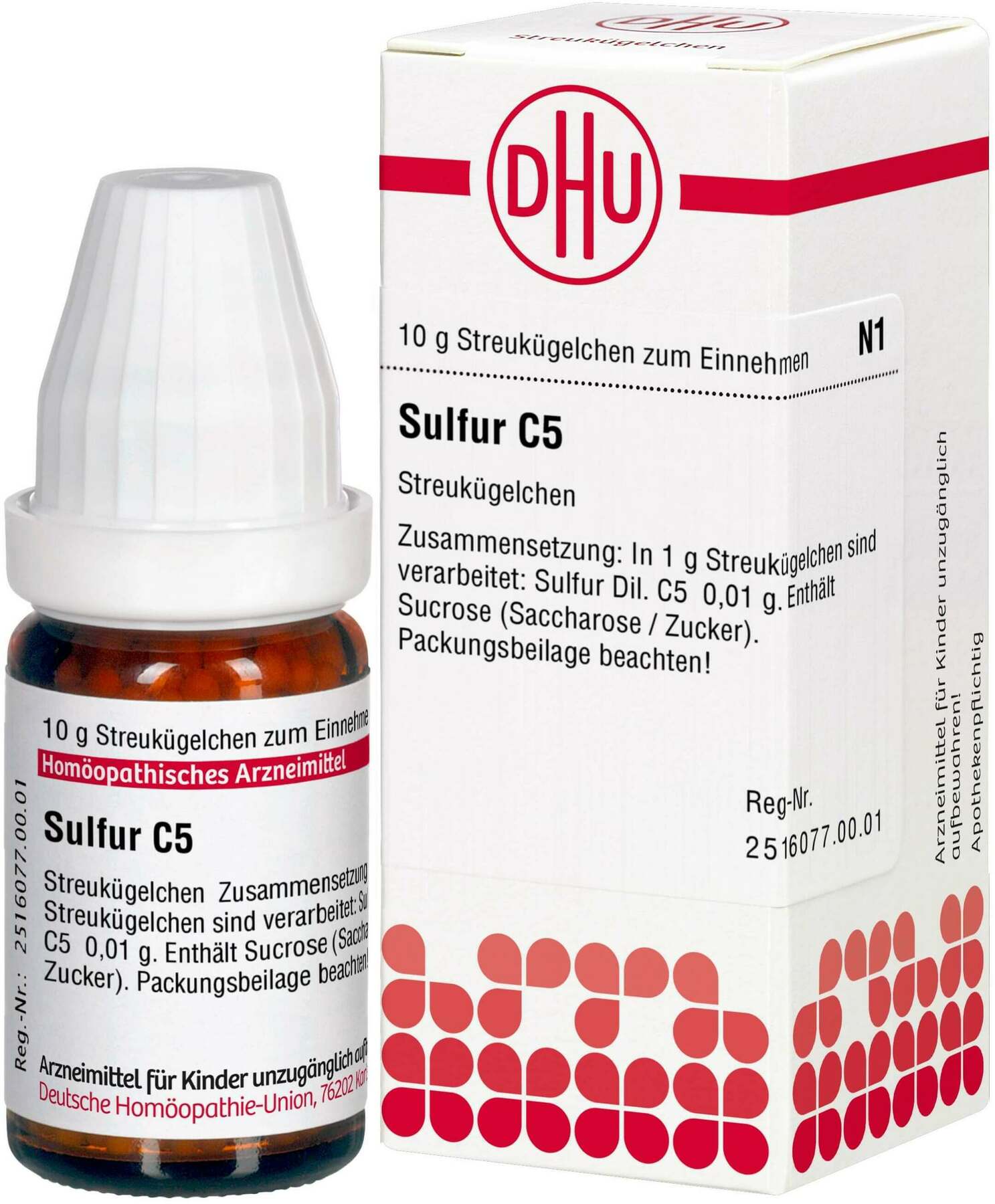 Dhu Sulfur C5 10 G Globuli