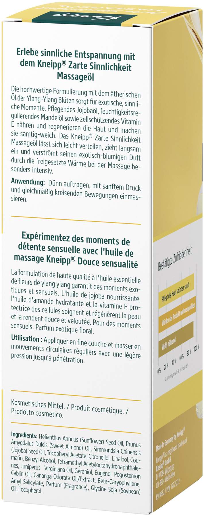 Kneipp Massageöl Zarte Sinnlichkeit 100 ml