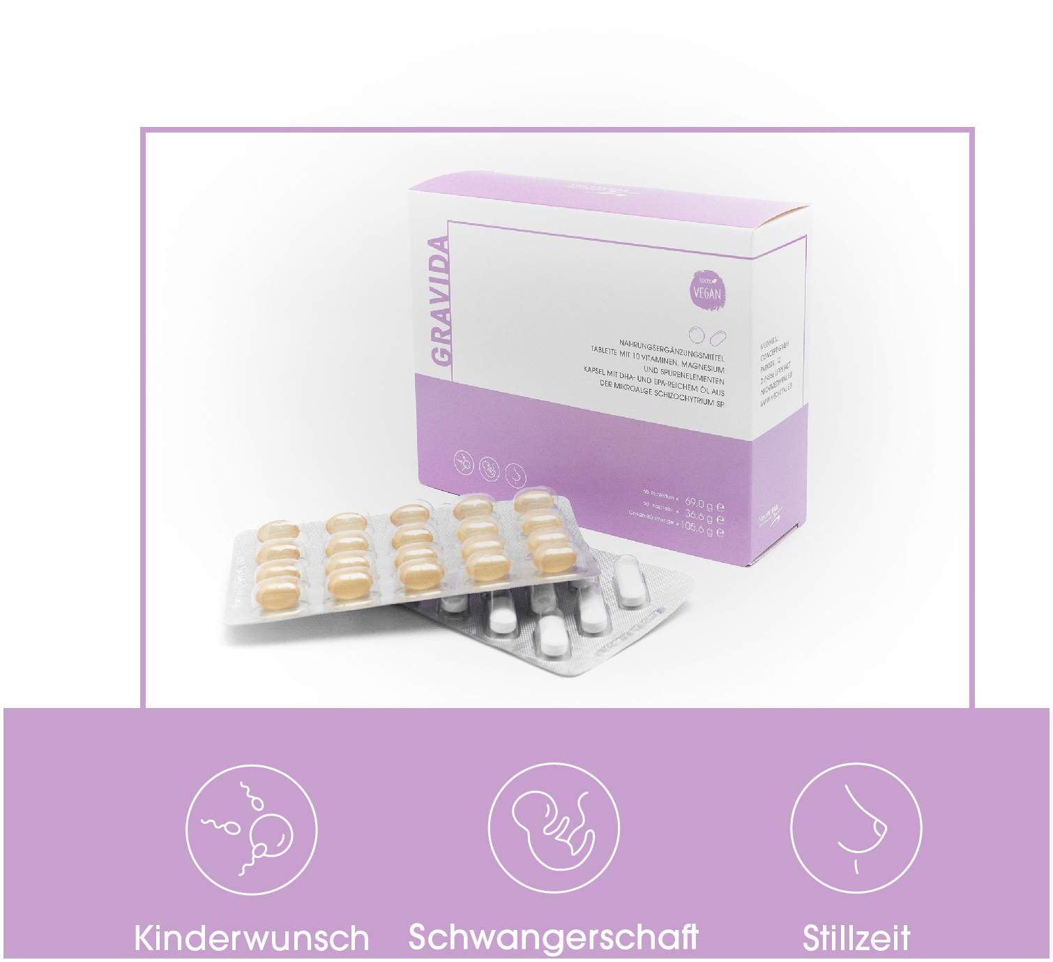 Medivital Gravida 60 Tabletten + 60 Kapseln