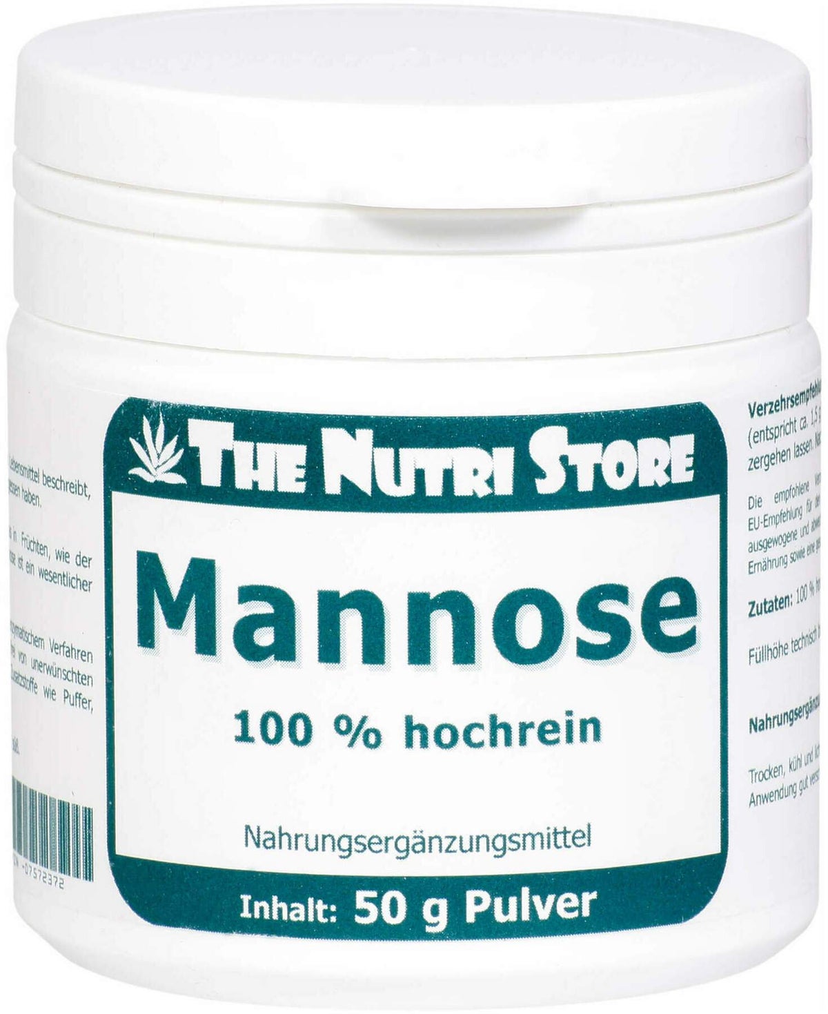 Mannose 100% Rein Pulver
