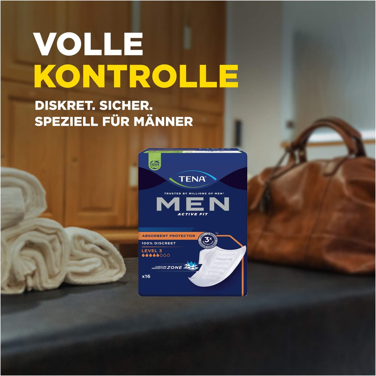 Tena Men Active Fit Level 3 Inkontinenz Einlagen