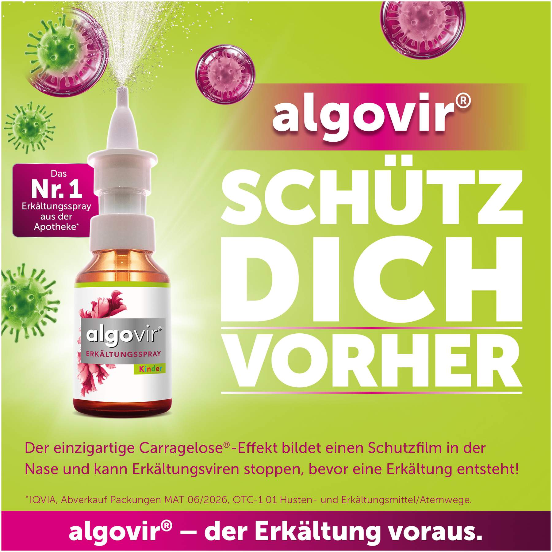 Algovir Kinder 20 ml Erkältungsspray
