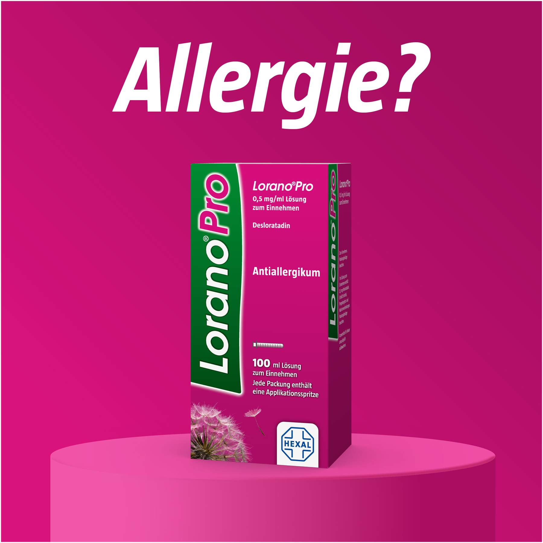 Lorano Pro 0,5 mg je ml Lösung zum Einnehmen 100 ml