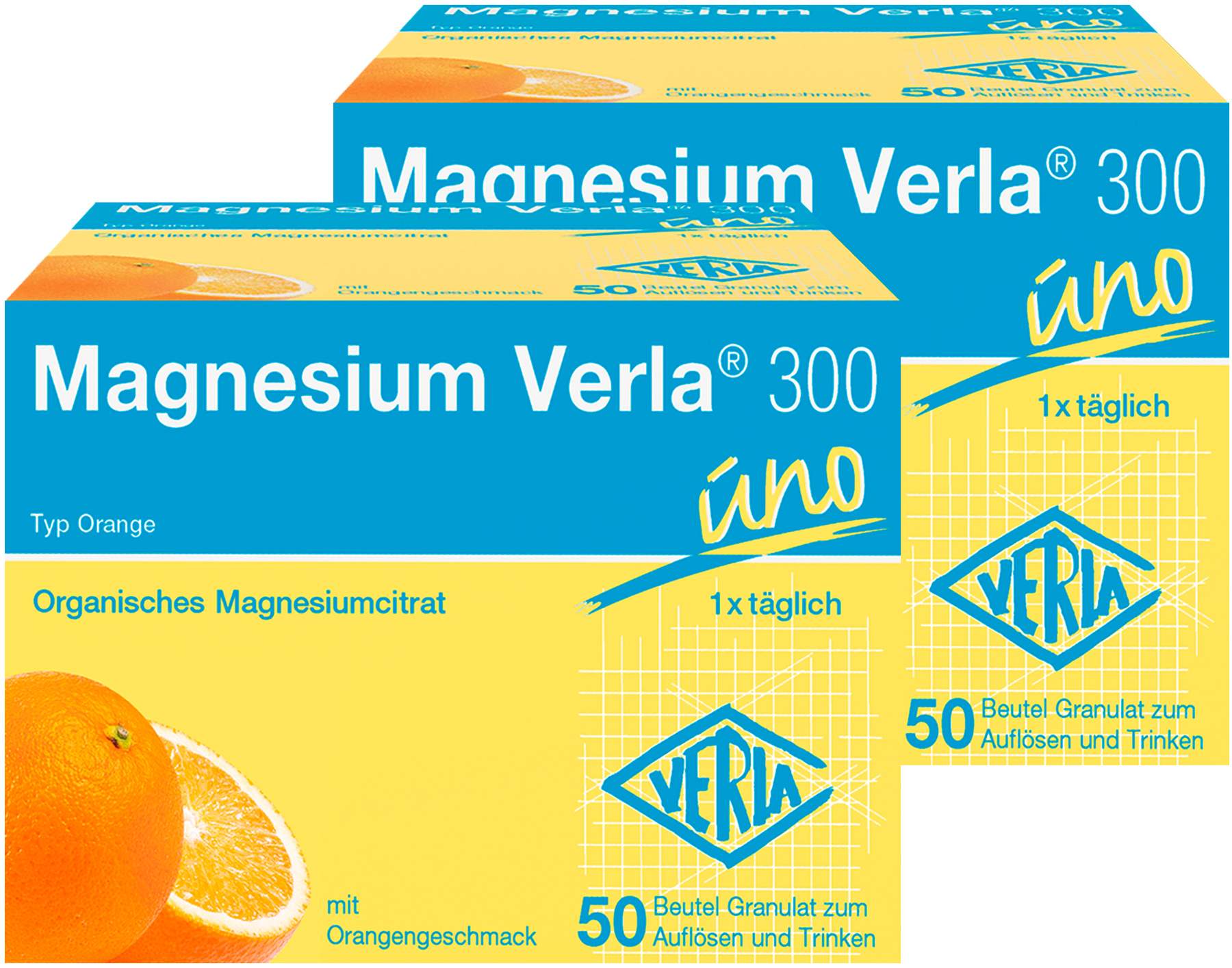 Magnesium Verla 300 uno 2 x 50 Beutel