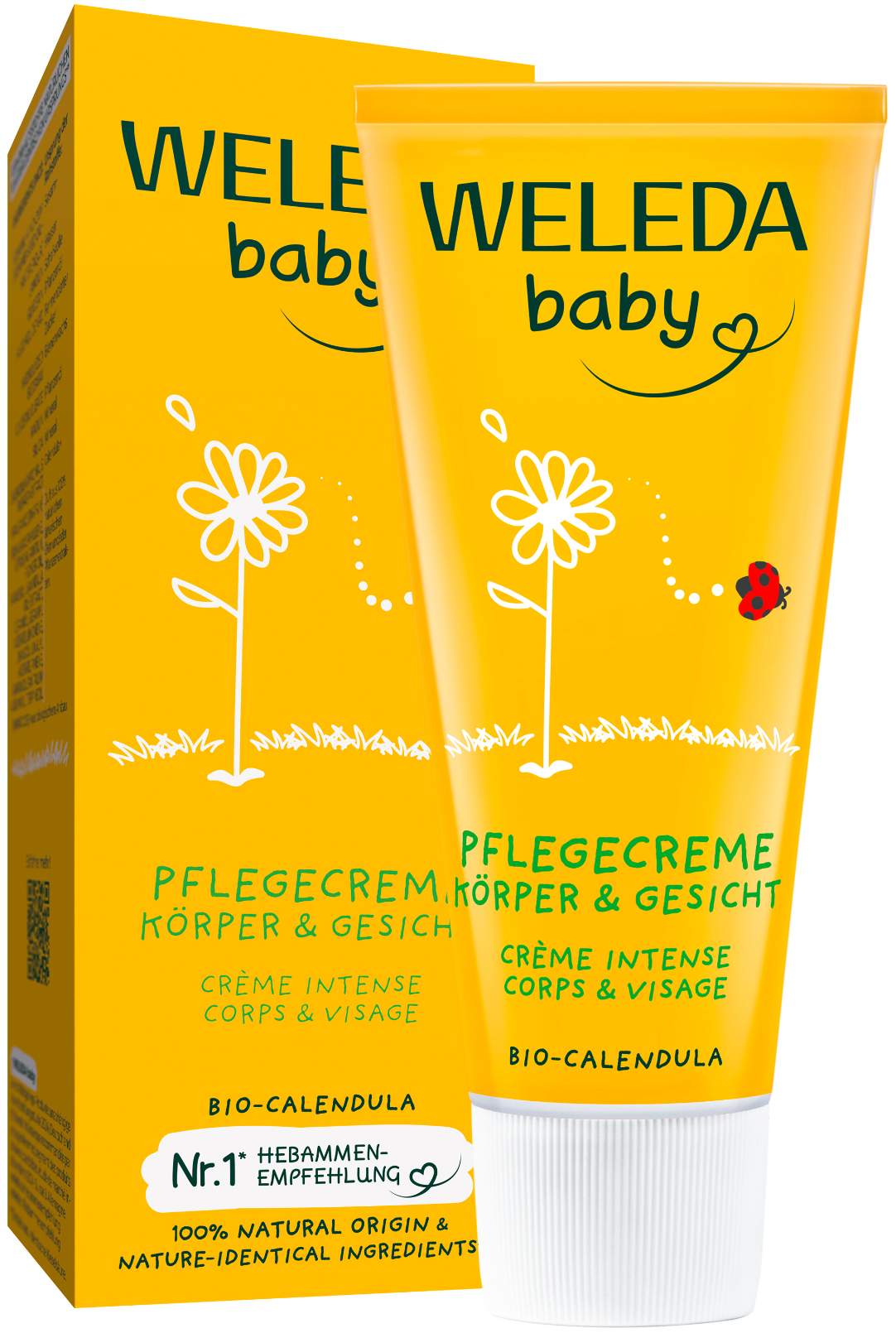 Weleda Calendula Pflegecreme Körper & Gesicht 75 ml Creme