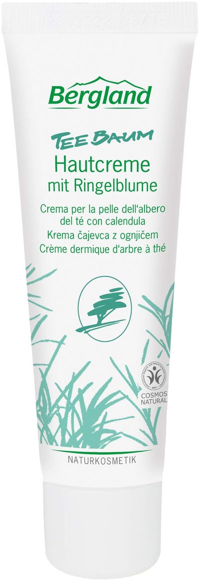 Teebaum Hautcreme Mit Ringelblume Bergland Tube 50 ml Creme