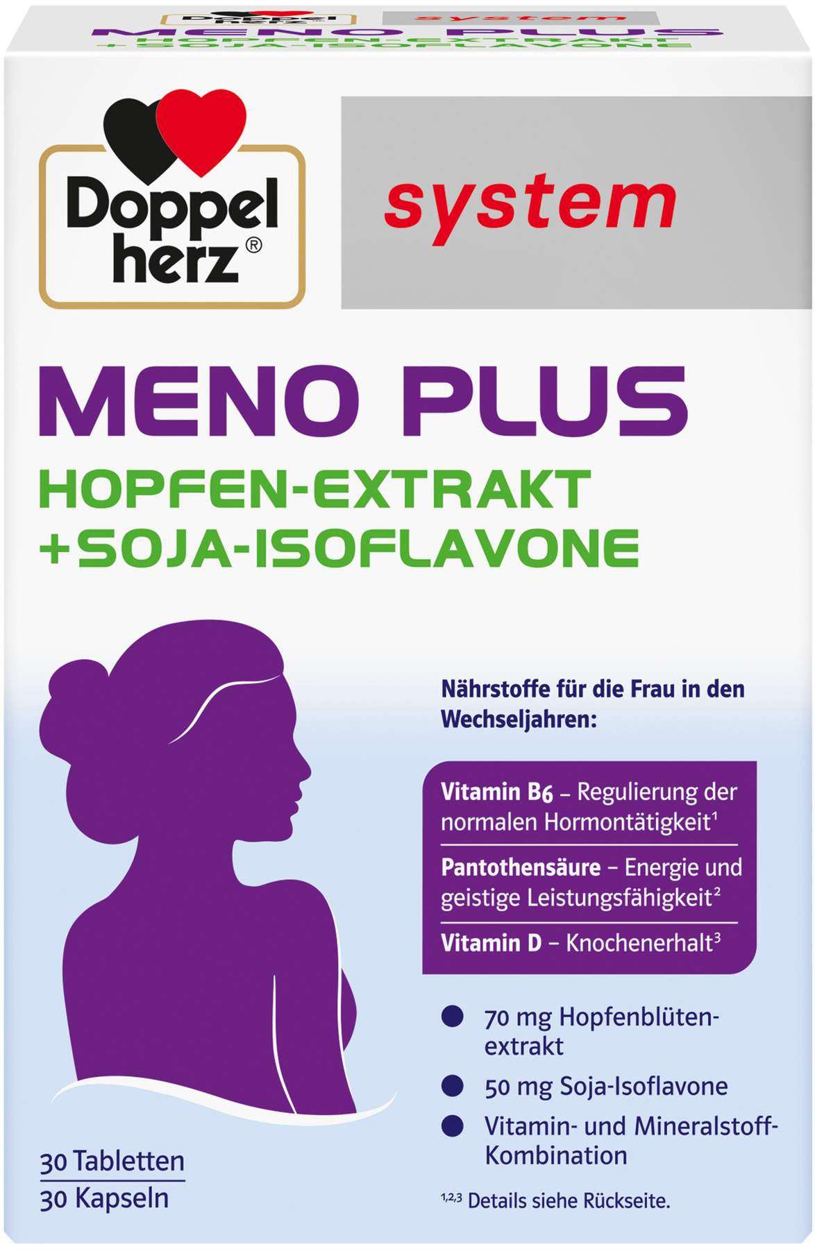 Doppelherz system Meno Plus Kombipackung 1 Stück