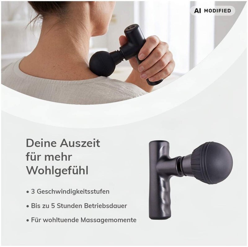 Silver Gear Mini Massagepistole