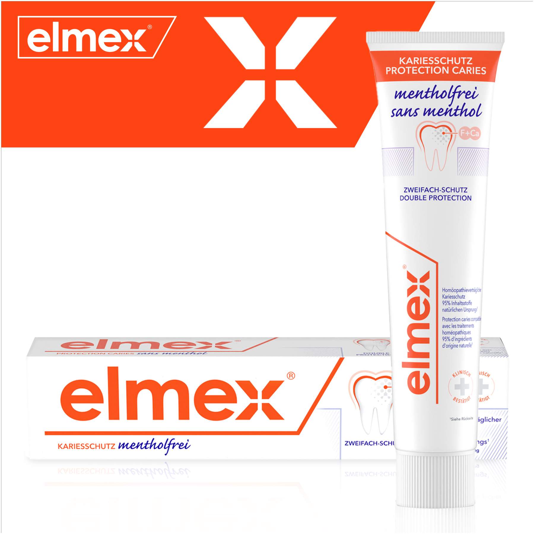 Elmex mentholfrei Zahnpasta 75 ml
