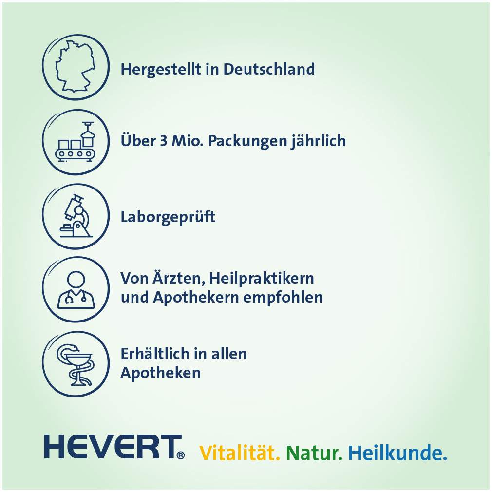 Hevert Eisen + C Pflanzlich 60 Kapseln