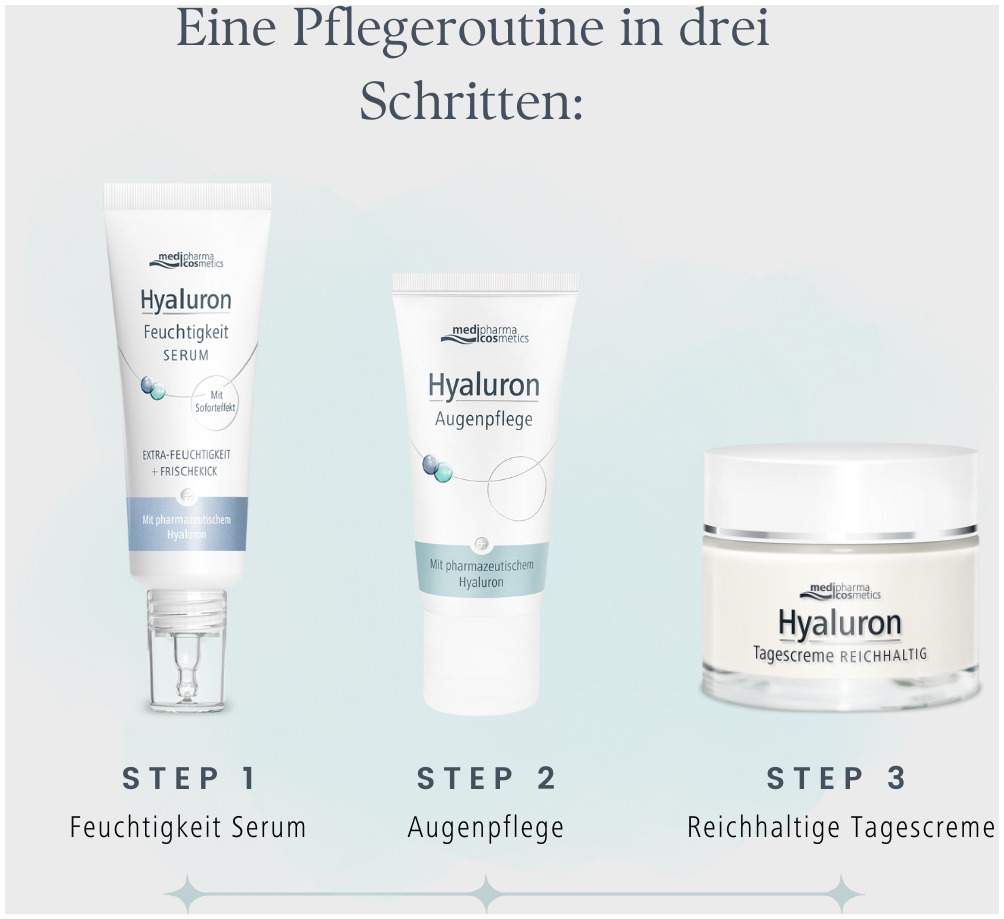 Medipharma Cosmetics Hyaluron Tagescreme Reichhaltig 50 ml