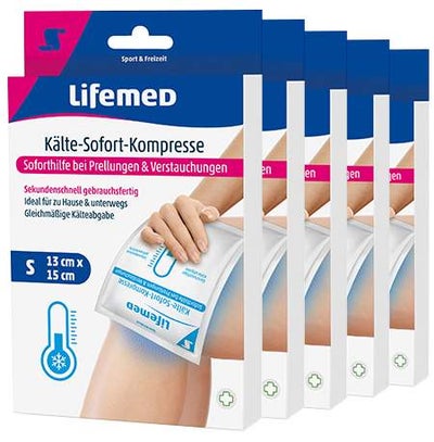 Kälte-Sofort-Kompresse 5er-Set