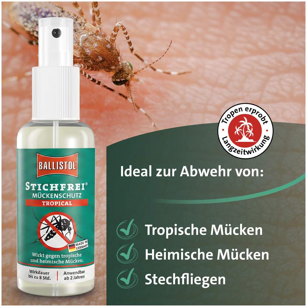 Stichfrei Mückenschutz Tropical Pumpspray 100 ml